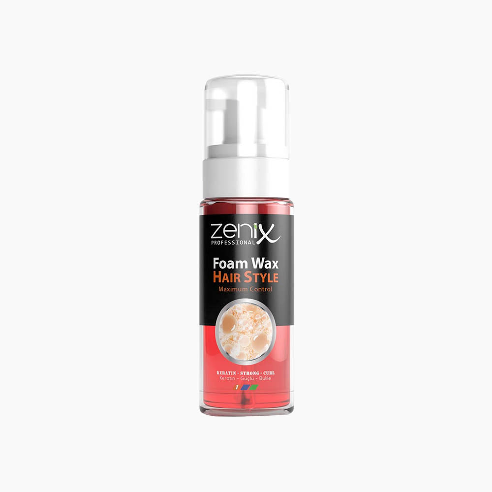 Cire coiffante en mousse keratin 150ml Zenix