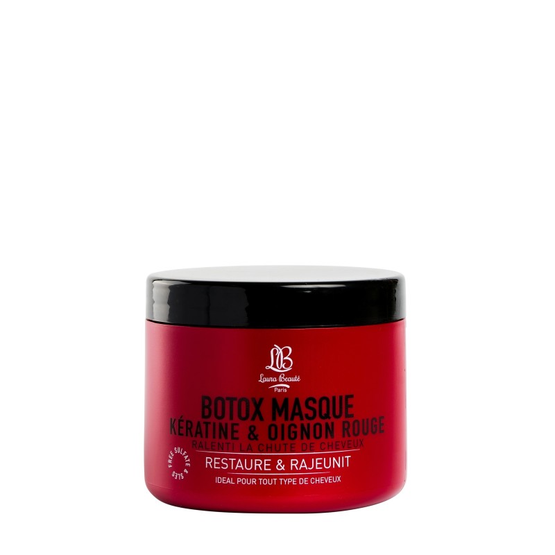 Masque botox oignon rouge